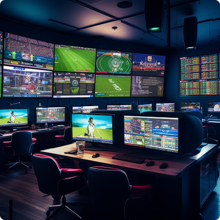 Sport media broadcast